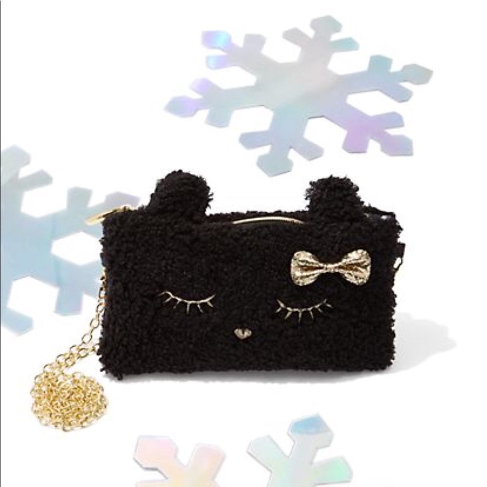 Cat crossbody wallet & charger NWOT - Picture 2 of 8